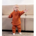 Флисовый костюм Cute 68-74 см цвет: светлый кирпичный 1555-171