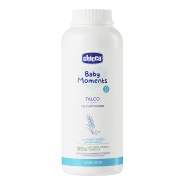 Присыпка-тальк защитная детская 0+ Chicco Baby Moments 150гр