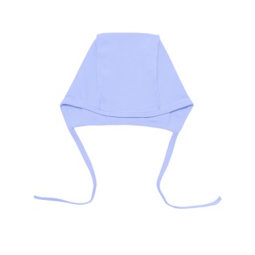 Шапочка-чепчик для малыша 36-38 см цвет: небесно-голубой 1529-12