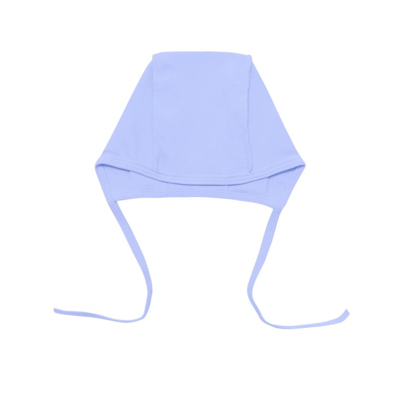 Шапочка-чепчик для малыша 36-38 см цвет: небесно-голубой 1529-12