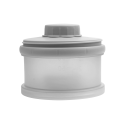Контейнер для сухой молочной смеси и снеков Paomma цвет: light grey PMC 115