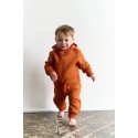 Комбинезон из футера с начесом Toucan 74 см цвет: кирпичный 1633-105