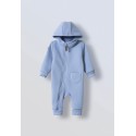 Комбинезон из футера с начесом Toucan 86 см цвет: голубой 1633-12