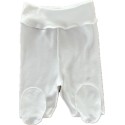 Ползунки для малыша 50 см Newborn однотонные: экрю Т-132/О