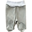 Ползунки для малыша 50 см Newborn однотонные: серый Т-132/О