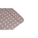 Матрас для пеленания 77х72 см Polini kids Звезды цвет: макиато-белый 0002299-26