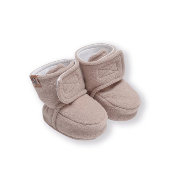Пинетки из флиса Cute 3-8 месяцев цвет: теплый беж 2200-122