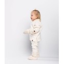 Теплые пинетки Snowball 6-12 месяцев цвет: экрю 178-02