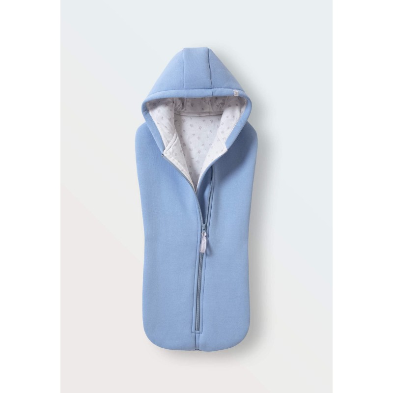 Кокон прогулочный с капюшоном Cosy 0-3 месяца цвет: голубой 1780-12 Кокон прогулочный с капюшоном Cosy 0-3 месяца цвет: голубой 1780-12