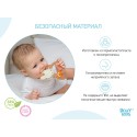 Универсальный прорезыватель BUNNY TEETHER цвет: шоколадный