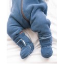 Пинетки из флиса Cute 0-3 месяца цвет: синий 2200-195