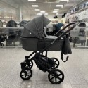 Коляска детская 2 в 1 Bjoy Mia ткань цвет: dark grey