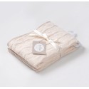 Плед хлопковый " Soft Cotton" цвет: бежевый ПЛ-02.4