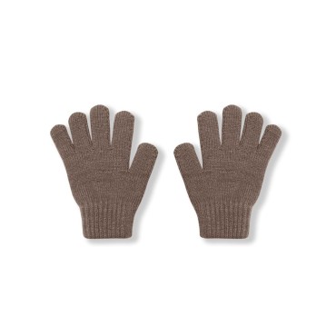 Перчатки детские вязаные S (1-2 года) цвет: кофе 3590-121