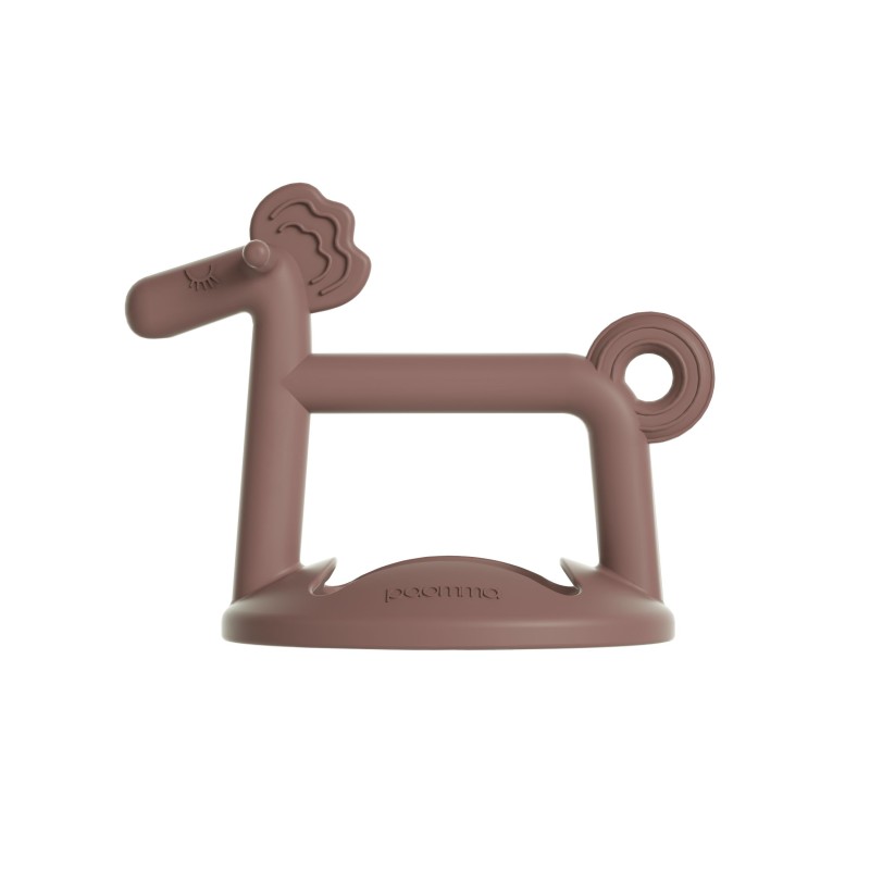 Игрушка-прорезыватель силиконовый Лошадка цвет: taupe PT104