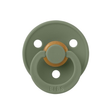 Cоска-пустышка BIBS Colour Latex 6-18 месяцев цвет: pine 200315