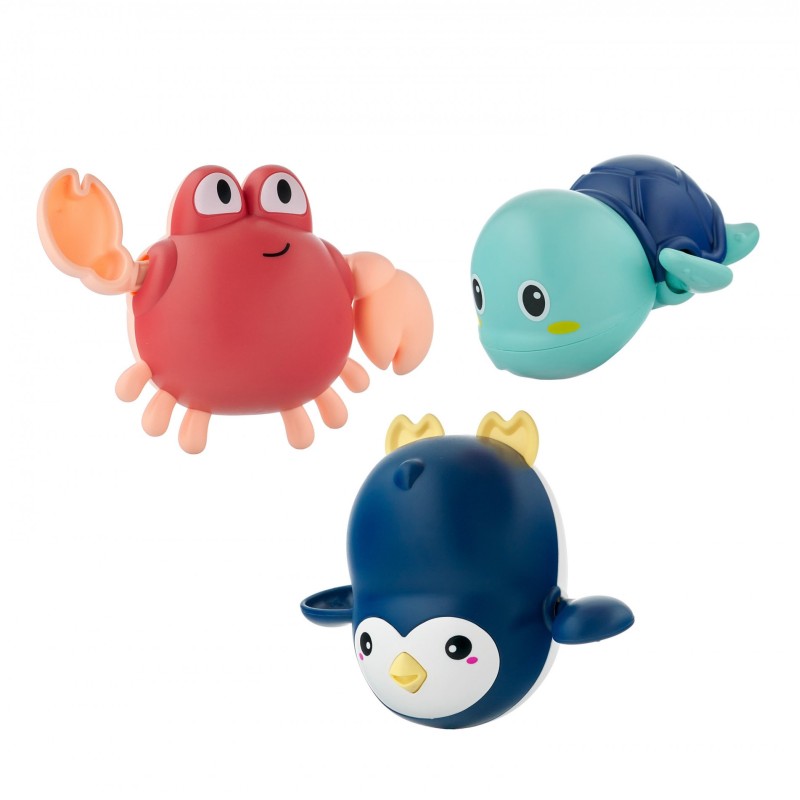 Набор игрушек для ванной заводные 3 шт RWIN-002