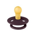 Cоска-пустышка BIBS Colour Latex 0-6 месяцев цвет: plum