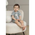 Песочник детский из трикотажа 86-92 см цвет: суши 1516-302