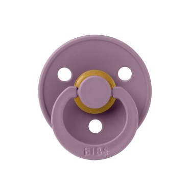 Cоска-пустышка BIBS Colour Latex 6-18 месяцев цвет: mauve
