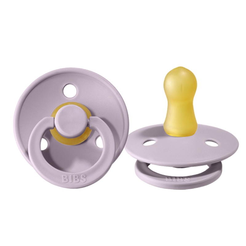 Cоска-пустышка BIBS Colour Latex 0-6 месяцев цвет: dusky lilac