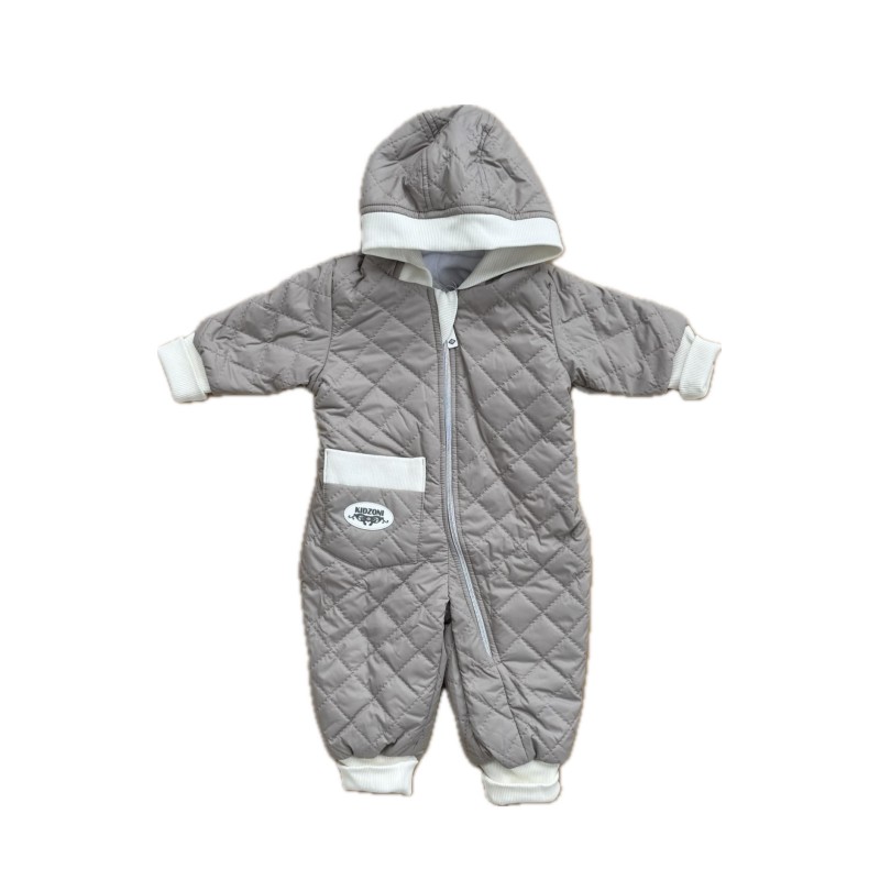 Комбинезон стеганный " Тоторо" 74 см цвет: коричневый 220-093-203-010 Комбинезон стеганный " Тоторо" 74 см цвет: коричневый 220-093-203-010