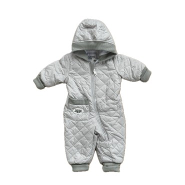 Комбинезон стеганный " Тоторо" 74 см цвет: светло-серый 220-093-203-06