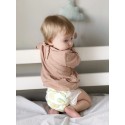 Эко-подгузники Offspring S 3-6 кг 48 шт цвет: авокадо