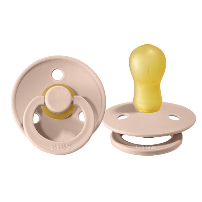Cоска-пустышка BIBS Colour Latex 18-36 месяцев цвет: blush