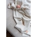 Плед вязаный 90*90 см Simple цвет: ласточки 8060-236