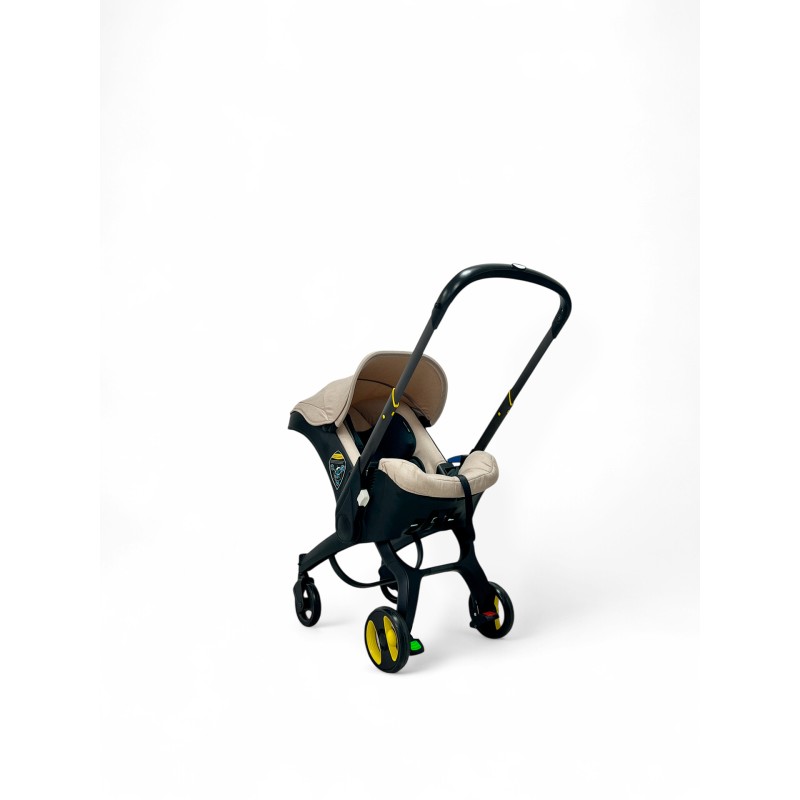 Коляска-автокресло Bubago Mirco 4 в 1 цвет: бежевый BG 153-3 Коляска-автокресло Bubago Mirco 4 в 1 цвет: бежевый BG 153-3