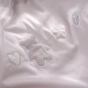 Комплект постельного белья для детей Perina Teddy Sateen Collection, арт. ТДСК2-01.6/40 (цвет: серый; состав: пододеяльник 142х101см, наволочка 40х40с