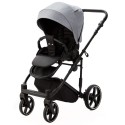 Коляска детская 2 в 1 Adamex Zico New Tip ткань цвет: серый TK-60