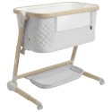 Люлька-колыбель приставная Carrello Salsa цвет: Velora Grey CRL-16507