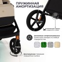 Коляска детская 2в1 Sweet Baby Stella Plus Therma без москитки и дождевика цвет: beige