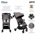 Коляска детская прогулочная Pituso Pera суперлегкая цвет: devine cocoa