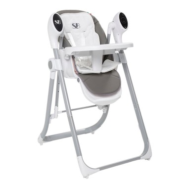 Стульчик для кормления - электрокачели 2 в 1 Sweet Baby Amuleto цвет: Grey