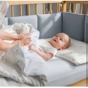 Комплект постельного белья для детей Perina MUSLIN Птички/Голубая пастель, артикул: КПБ3-М.1.23х2.9, 3 предмета (пододеяльник: 140х100см; простыня: 12
