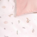 Комплект постельного белья для детей Perina SLEEPY (Розовый), артикул: КПБ3.100-SL.07, 3 предмета (состав: пододеяльник 100х100см; простыня 100х70см; 