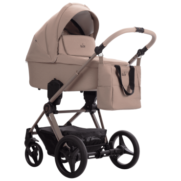 Коляска детская 2 в 1 Bjoy Lima ткань цвет: мокка
