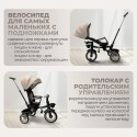 Велосипед трехколесный 4 в 1 Bubago Marco цвет: Бежевый BG 214-5