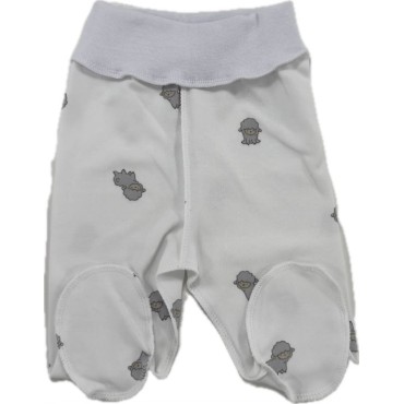 Ползунки для малыша 56-62 см принт: барашки Т-132 Ползунки для малыша 56-62 см принт: барашки Т-132