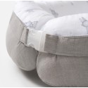 Кокон-гнездышко-колыбель для малыша Perina Soft Cotton цвет: серый ГН-02.6