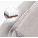 Кокон-гнездышко-колыбель для малыша Perina Soft Cotton цвет: серый ГН-02.6