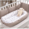 Кокон-гнездышко-колыбель для малыша Perina Soft Cotton цвет: песочный ГН-02.12 Кокон-гнездышко-колыбель для малыша Perina Soft Cotton цвет: песочный ГН-02.12