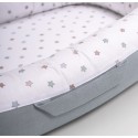 Кокон-гнездышко-колыбель для малыша Perina Soft Cotton цвет: голубой ГН-02.10 Кокон-гнездышко-колыбель для малыша Perina Soft Cotton цвет: голубой ГН-02.10