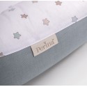 Кокон-гнездышко-колыбель для малыша Perina Soft Cotton цвет: голубой ГН-02.10 Кокон-гнездышко-колыбель для малыша Perina Soft Cotton цвет: голубой ГН-02.10