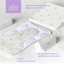 Наклонный позиционер 3в1 - подушка Memory Foam с валиками до 6 месяцев Фабрика облаков KMZ-0018
