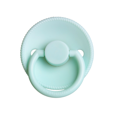Пустышка Paomma с соской из натурального латекса (S) 0-6 месяцев цвет: milk mint