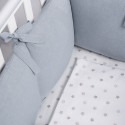 Комплект постельного белья Perina Fancy Слоники голубые, артикул: F3-01.10, 3 предмета, пакет ПВХ